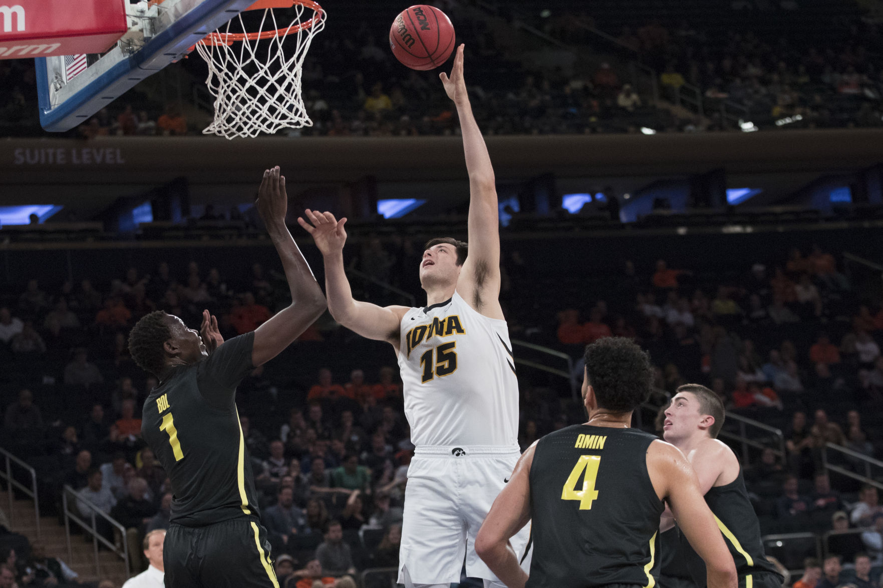 Iowa Oregon Basketball
